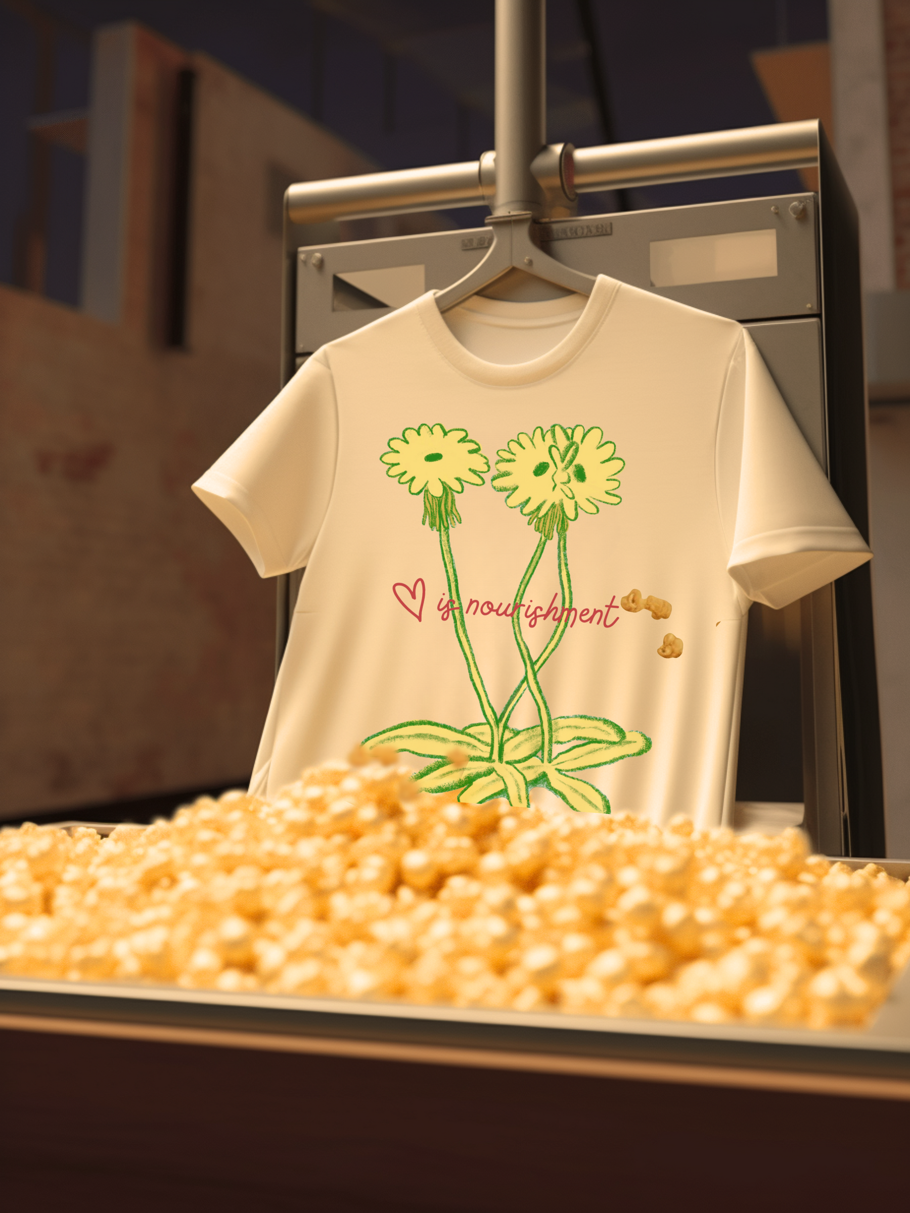 Daisy Oversized T-shirt x Ellen He