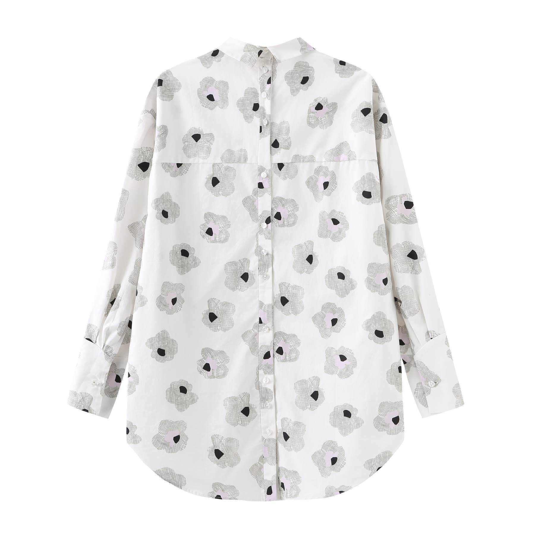 Asymmetrical Blouse - Floral