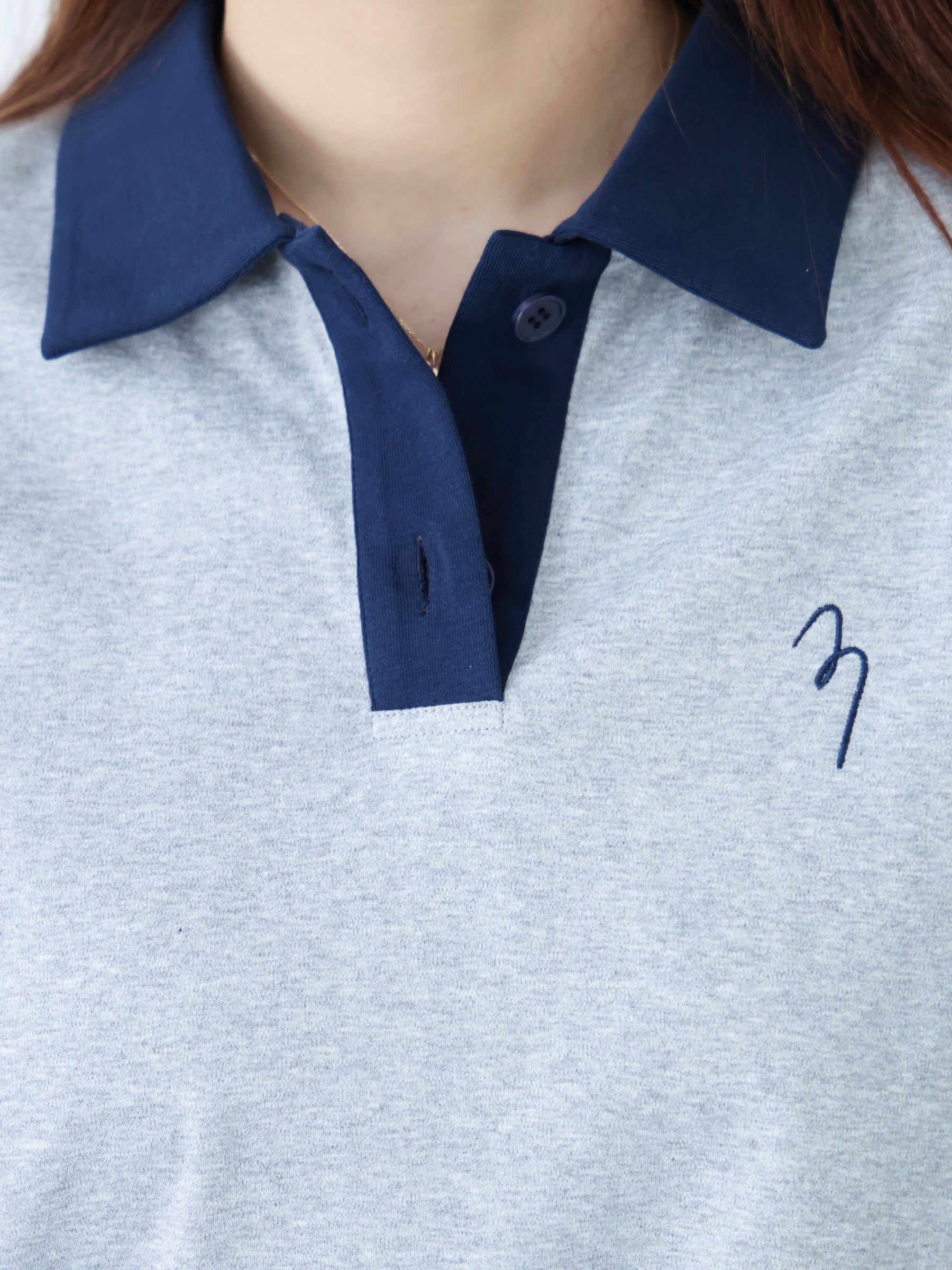 x ninido Logo-embroidered Cotton-jersey Polo Shirt 2 Colors