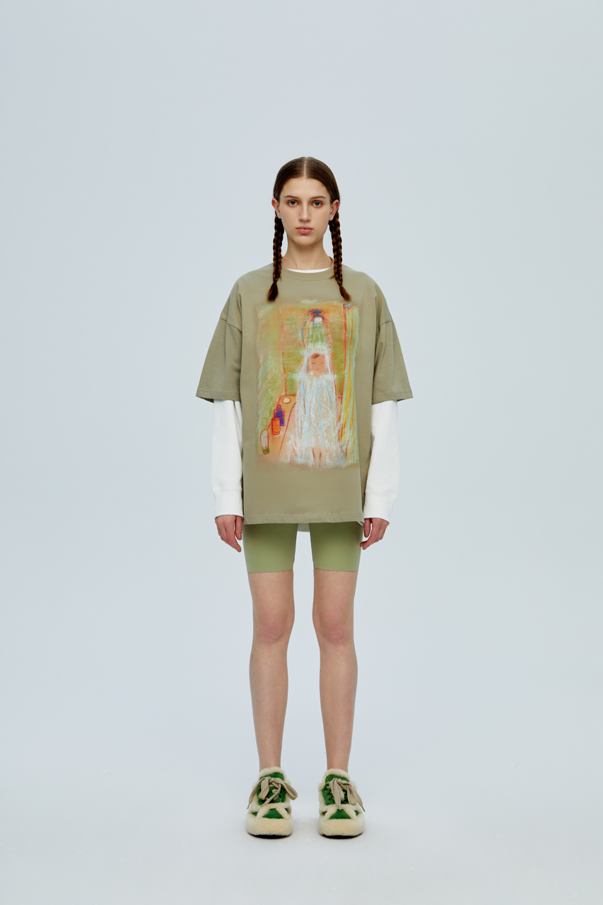 Baby T-shirt _ Sage x Ellen He