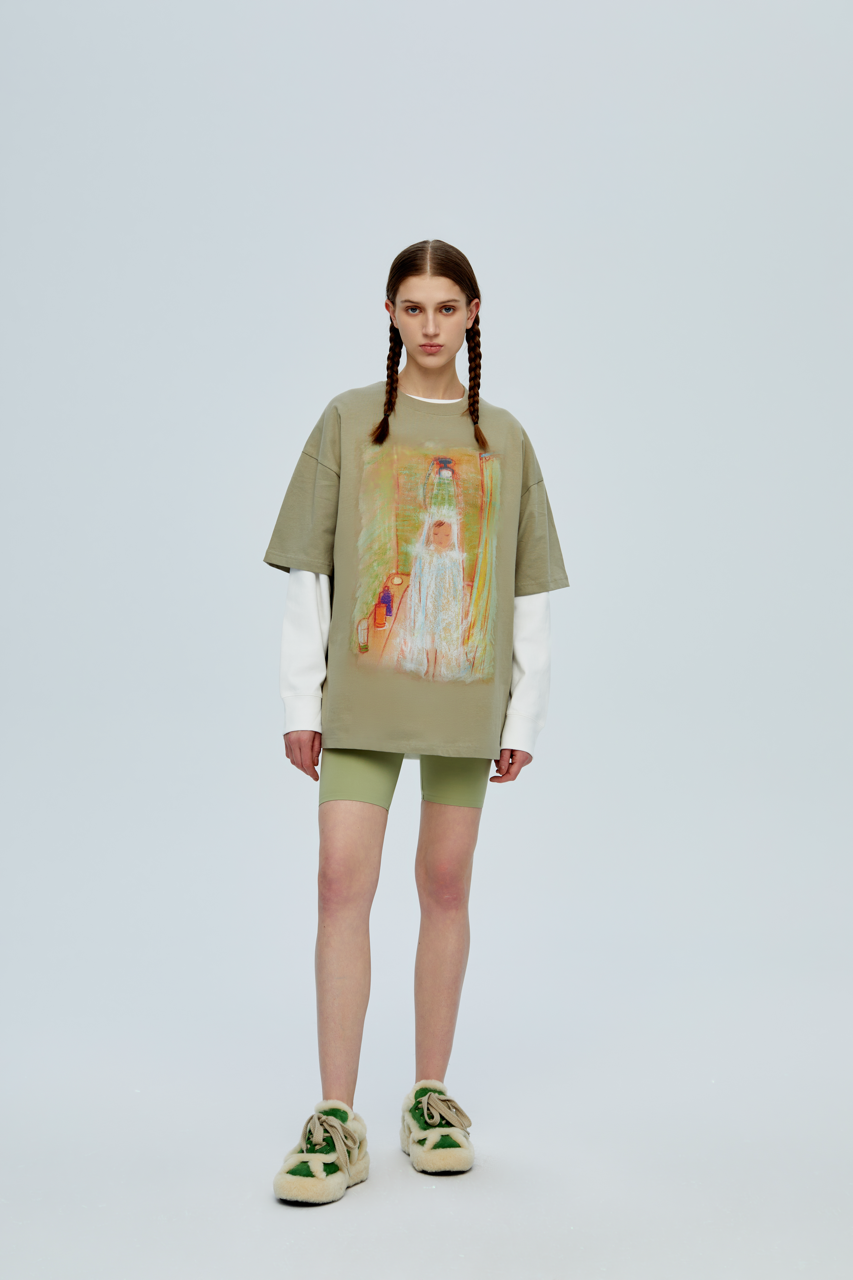 Baby T-shirt _ Sage x Ellen He