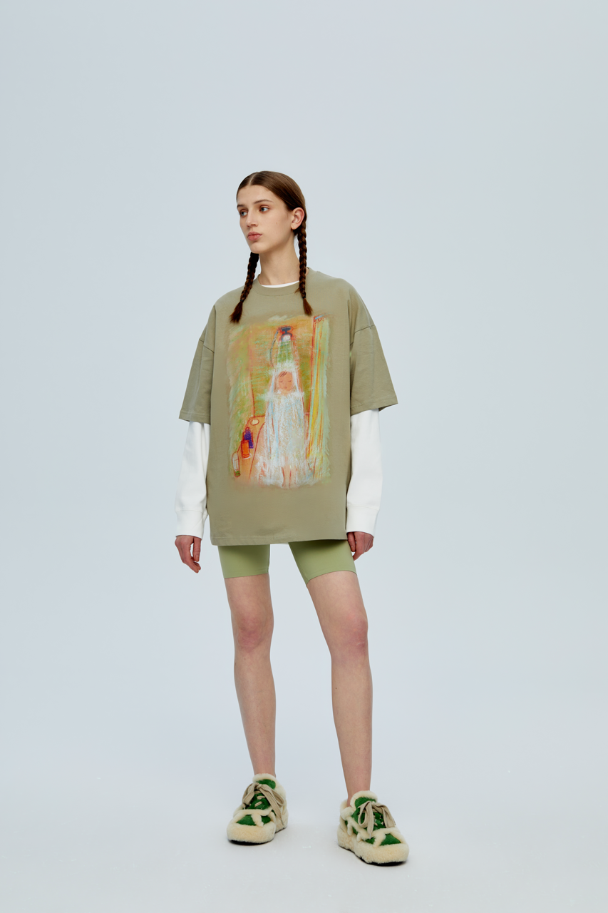 Baby T-shirt _ Sage x Ellen He
