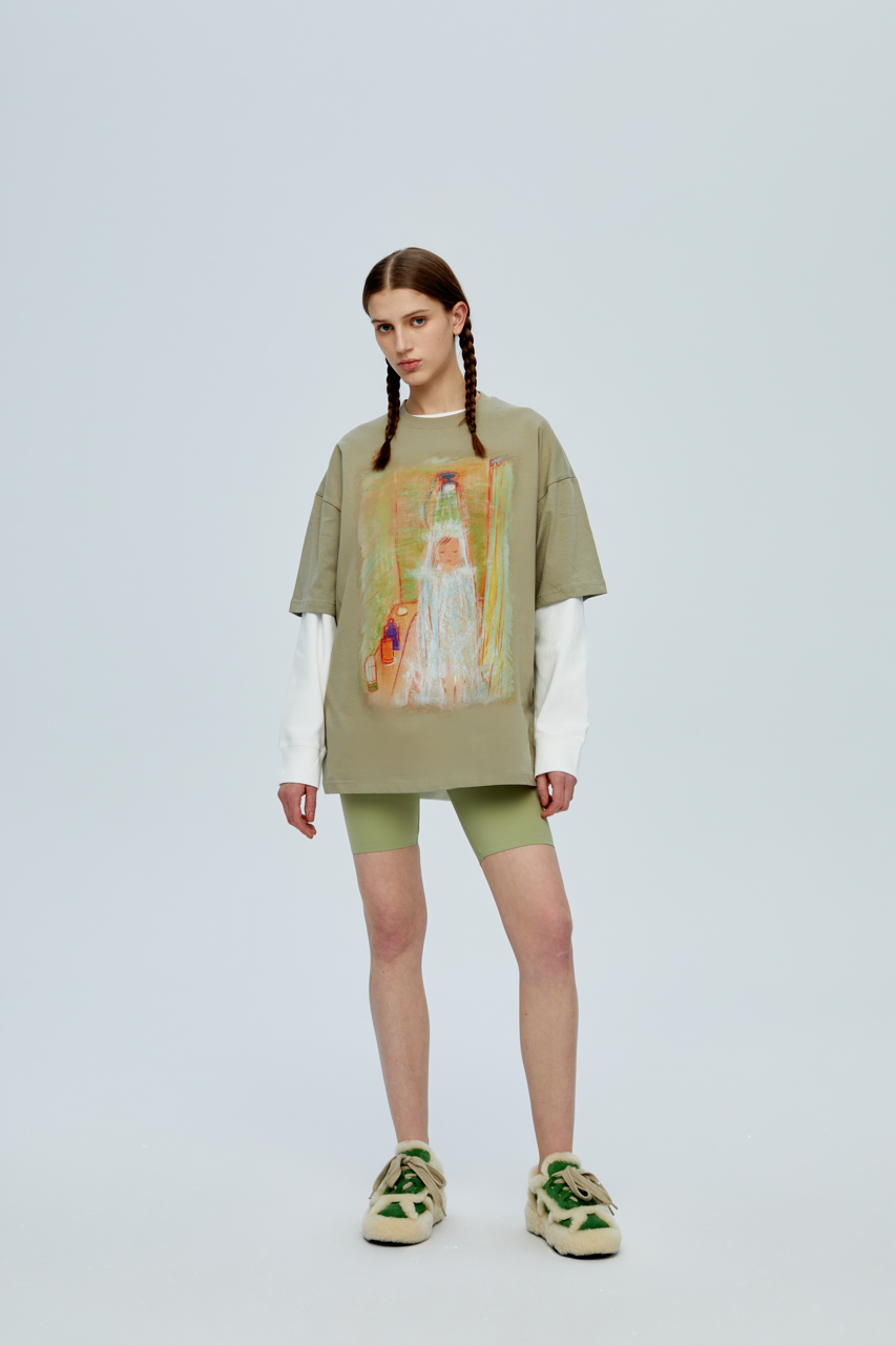 Baby T-shirt _ Sage x Ellen He