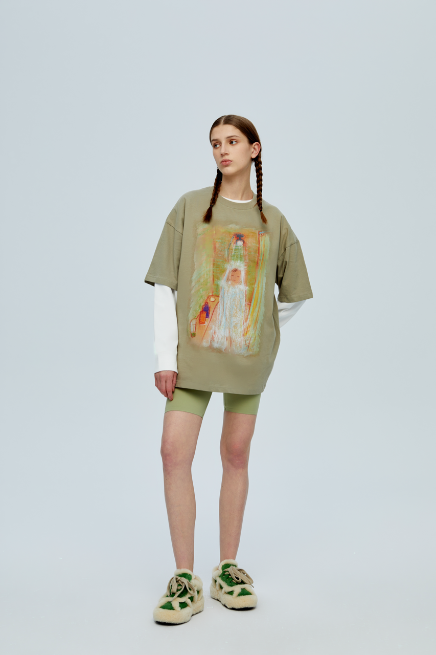 Baby T-shirt _ Sage x Ellen He