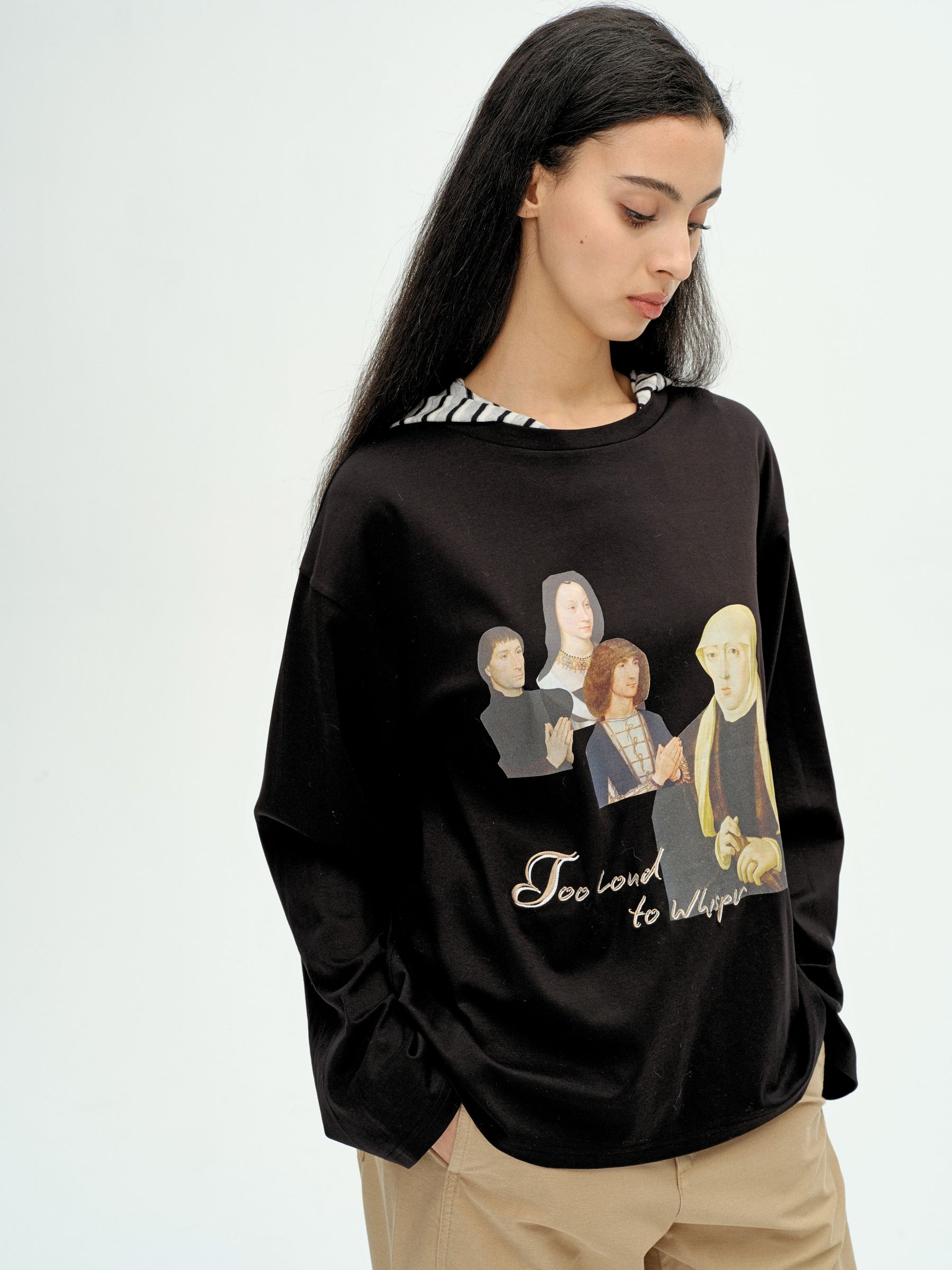 Forest Theater Long-Sleeve T-shirt Black