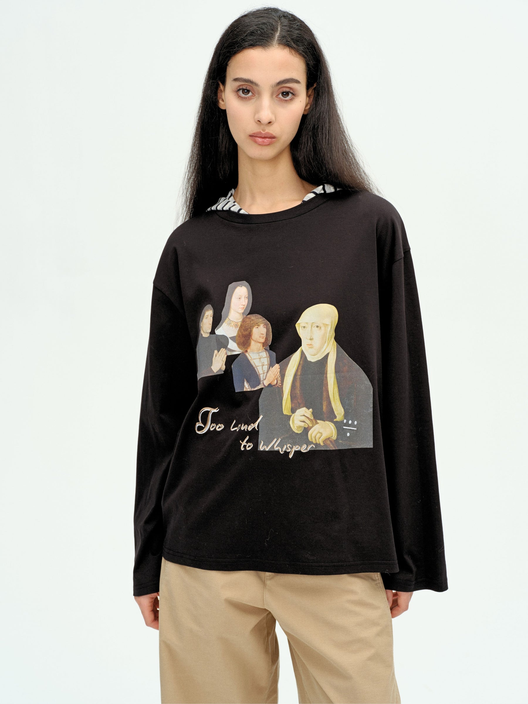 Forest Theater Long-Sleeve T-shirt Black