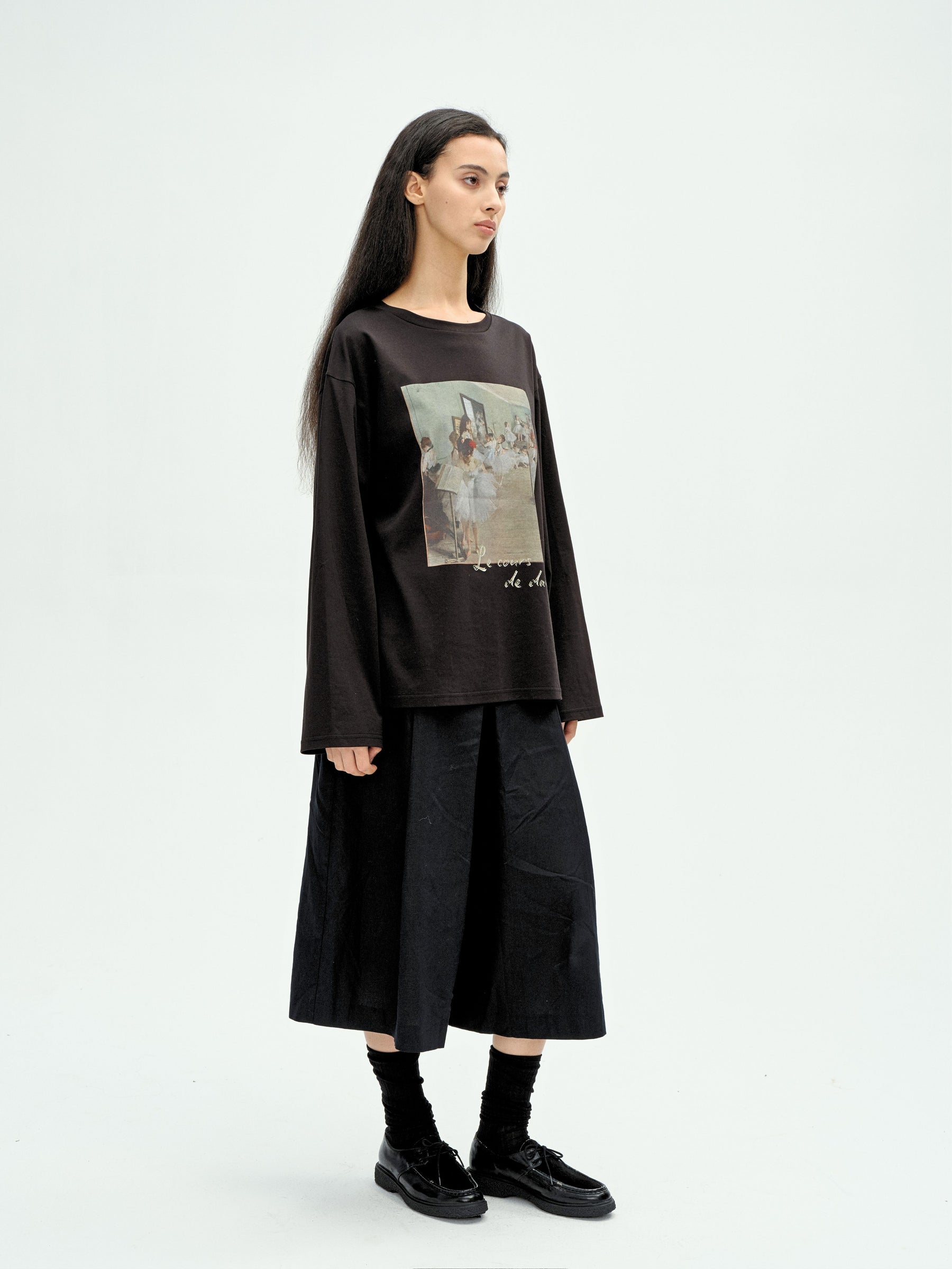 Morning Ballet Long-Sleeve T-shirt Black