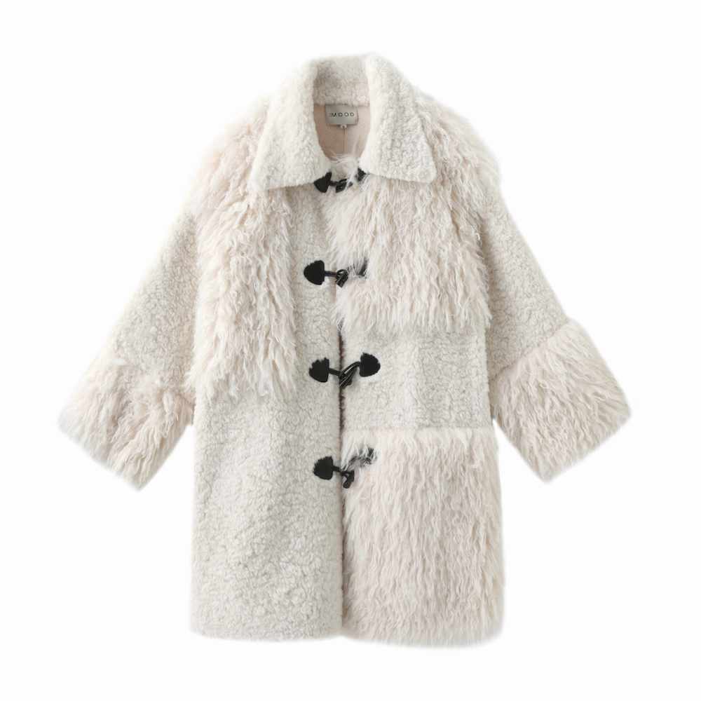 Next white discount teddy duffle coat