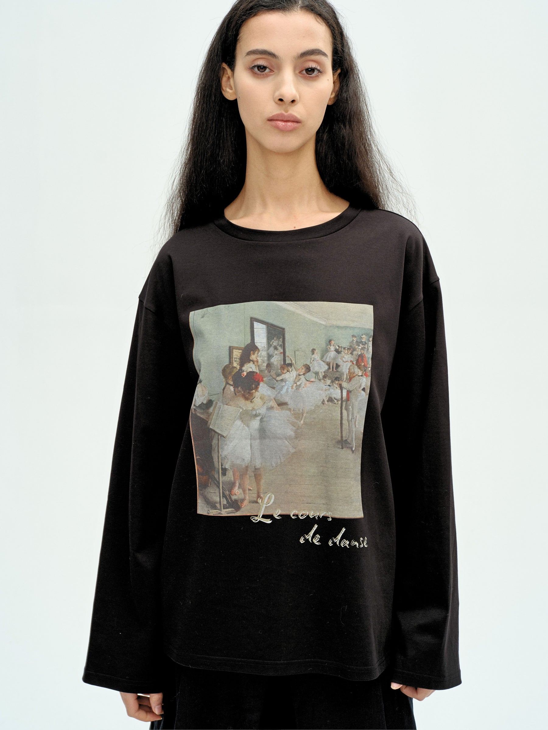 Morning Ballet Long-Sleeve T-shirt Black