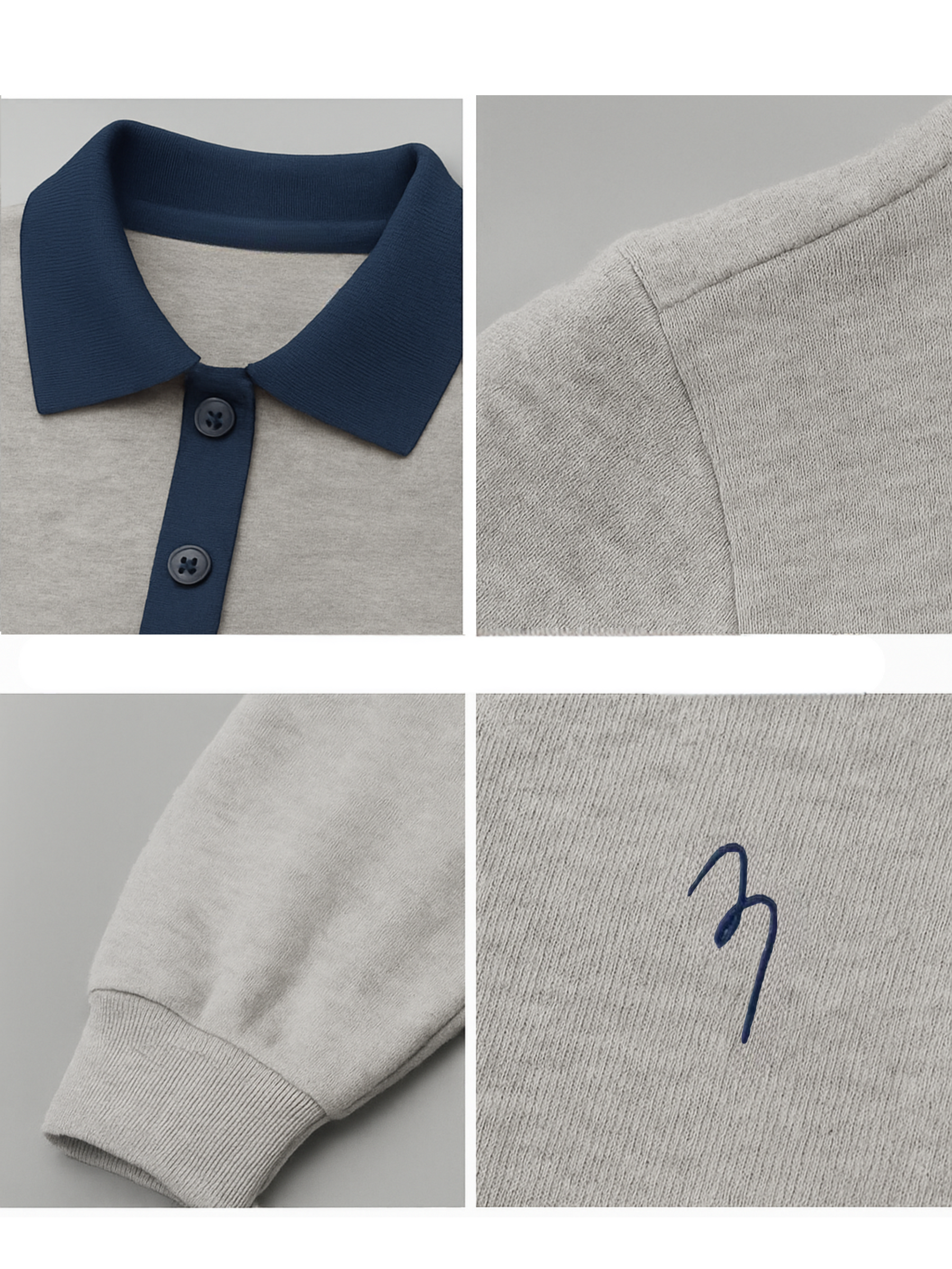 x ninido Logo-embroidered Cotton-jersey Polo Shirt 2 Colors