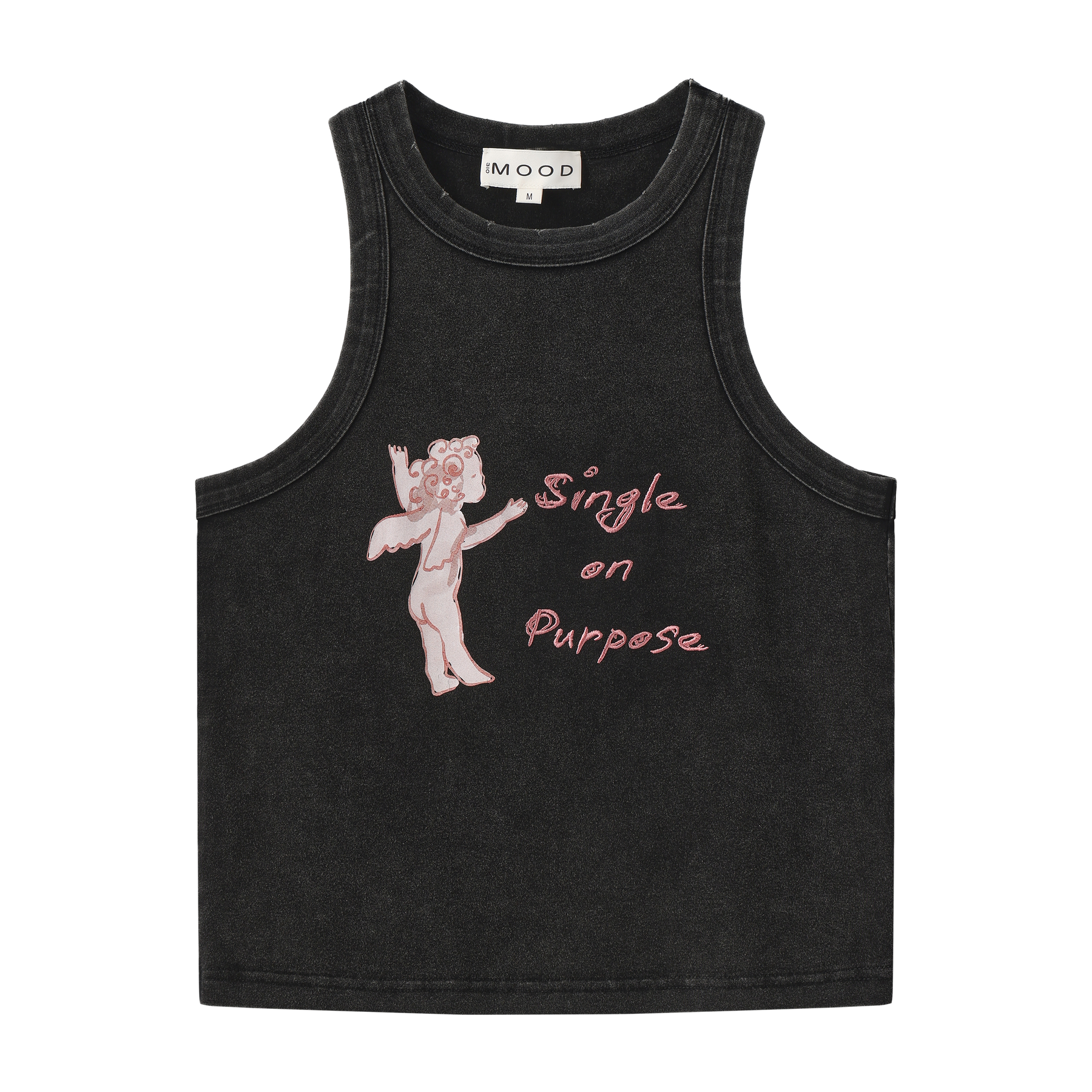 Single On Purpose Tank Top - BlackPink