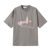 Gentle Beat Short Sleeve Tee - Grey