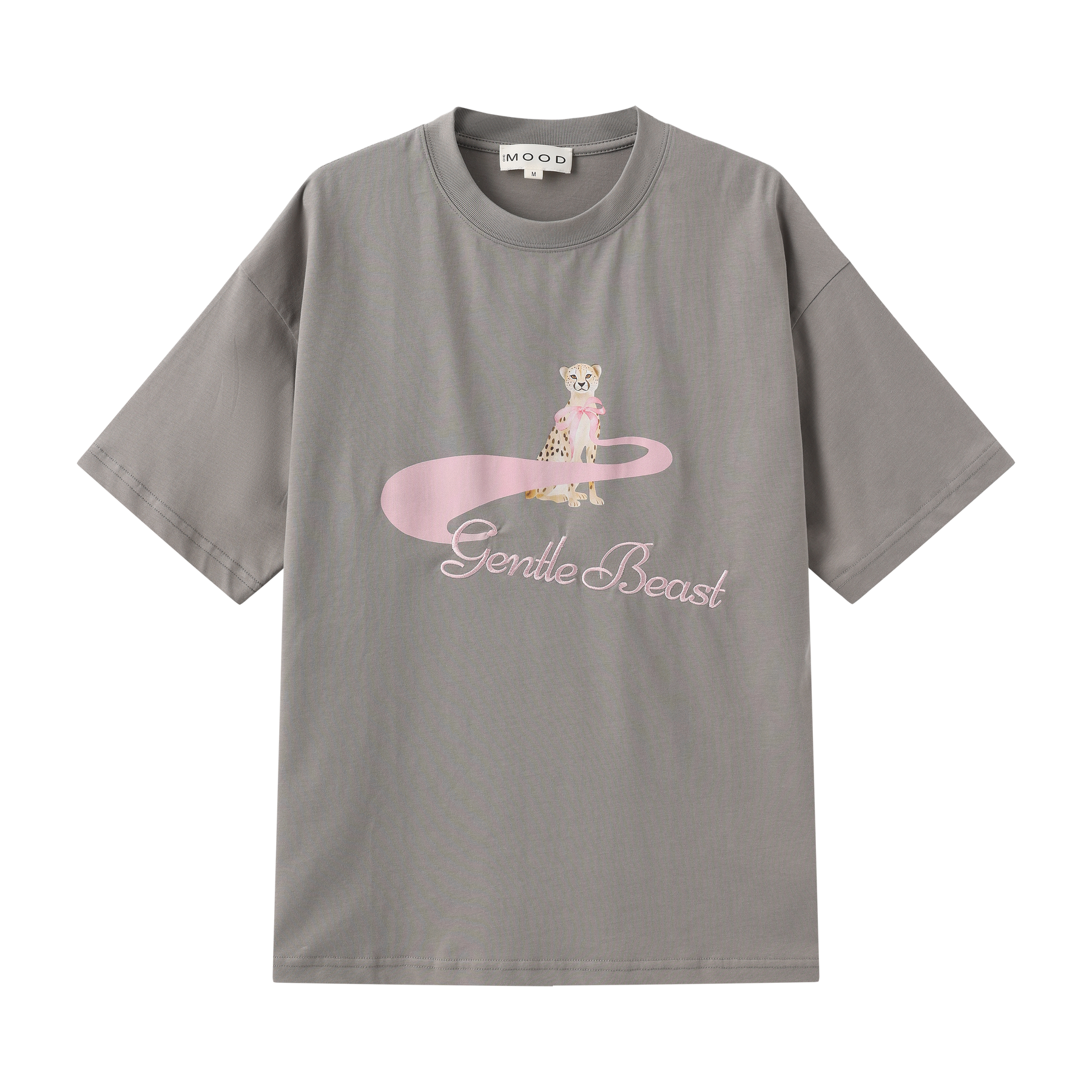Gentle Beat Short Sleeve Tee - Grey