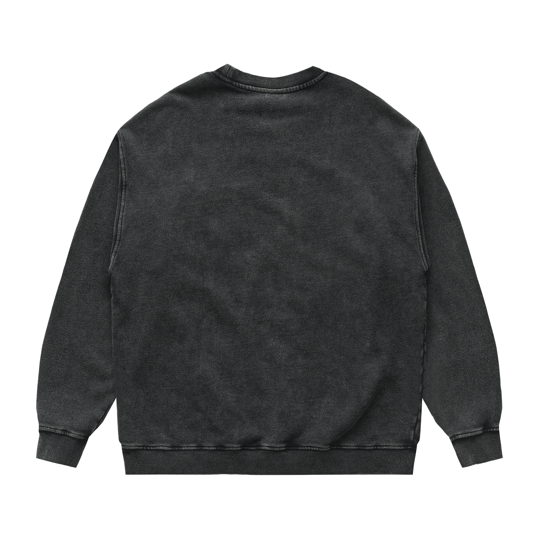Forest Tap Washed Sweatshirt Black