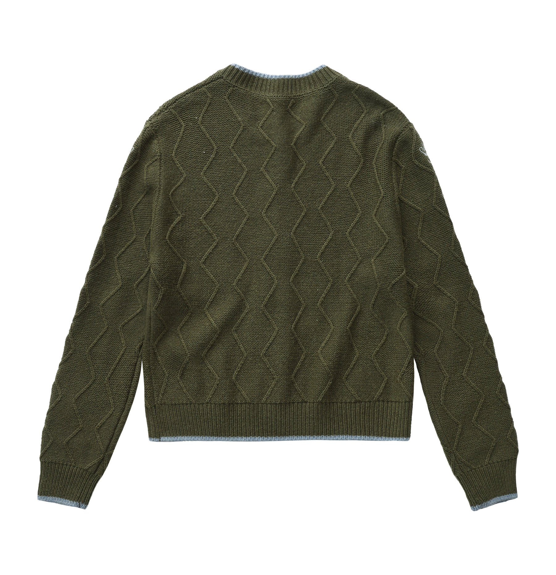 Rose Garden Knit Cardigan Green
