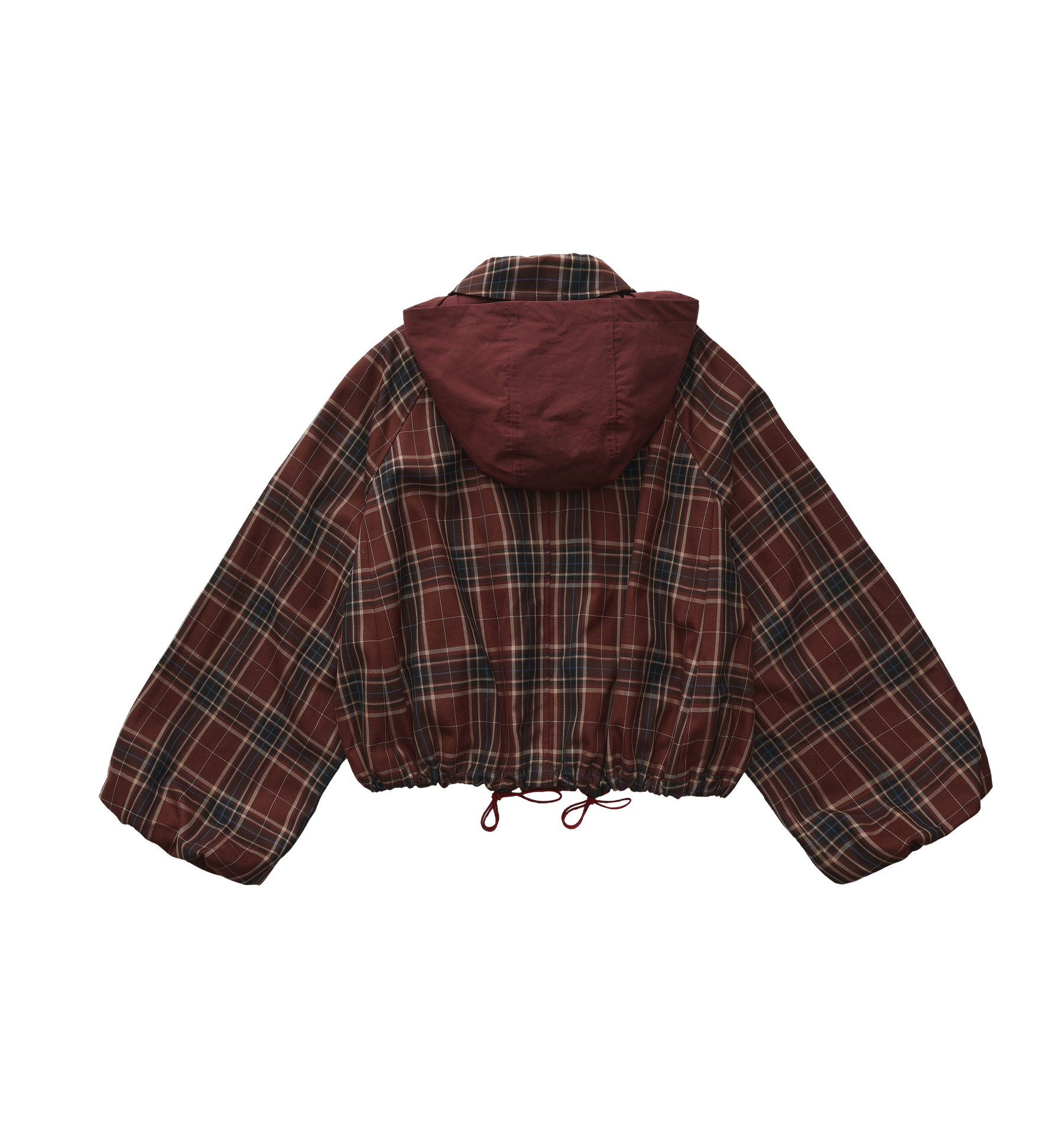 Detachable Hood Trench Jacket