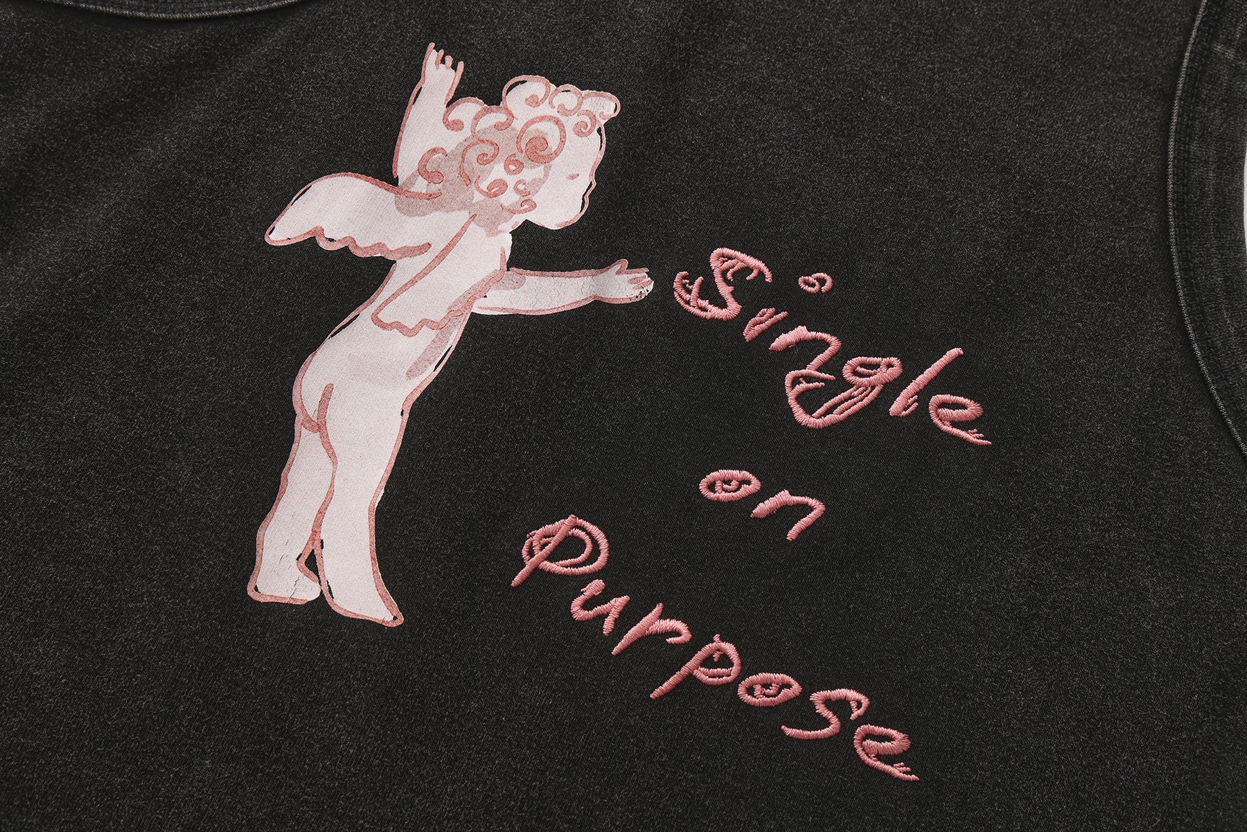 Single On Purpose Tank Top - BlackPink