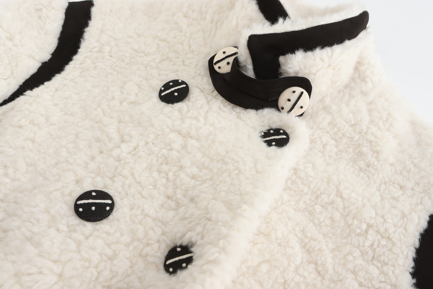 泰迪機車夾克外套 2.0 - 白色