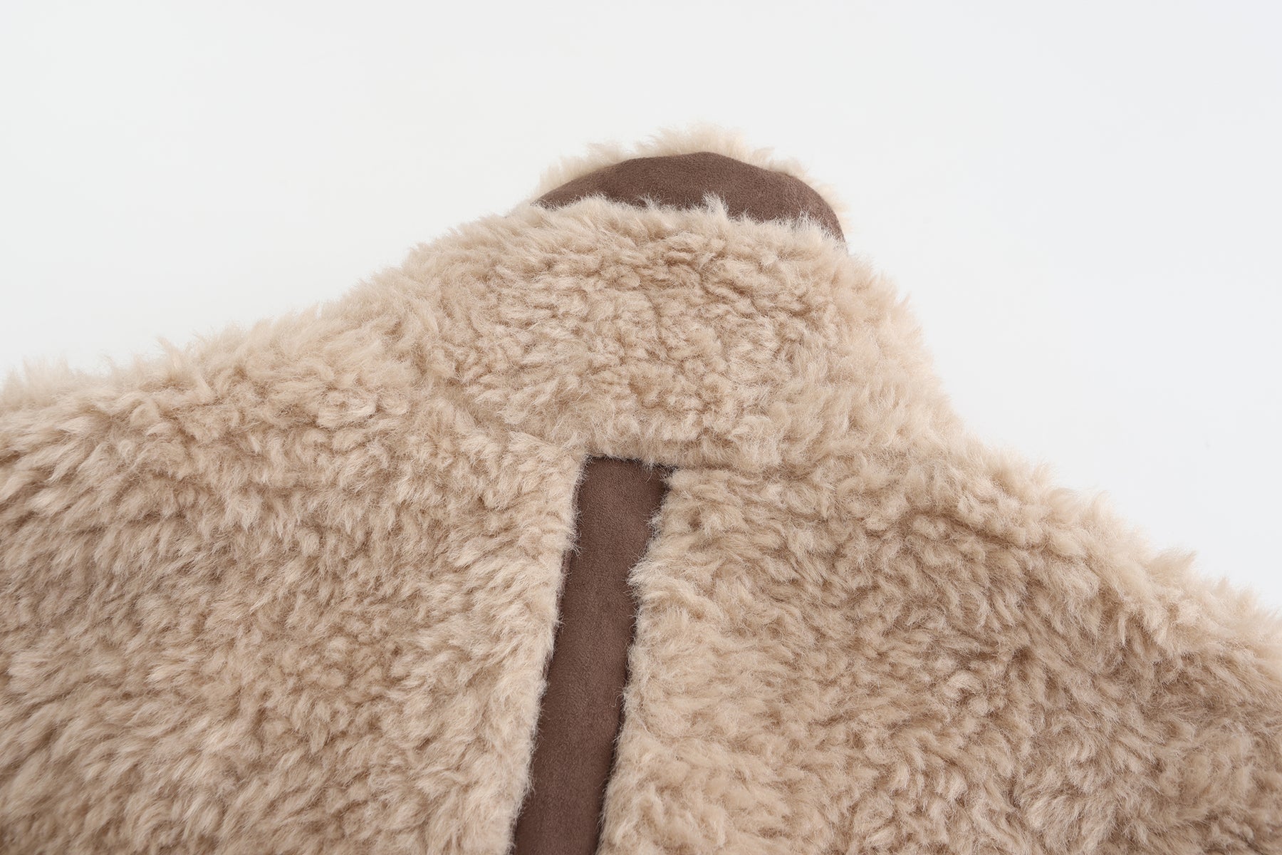 Teddy Biker Jacket Coat 2.0 - Brown