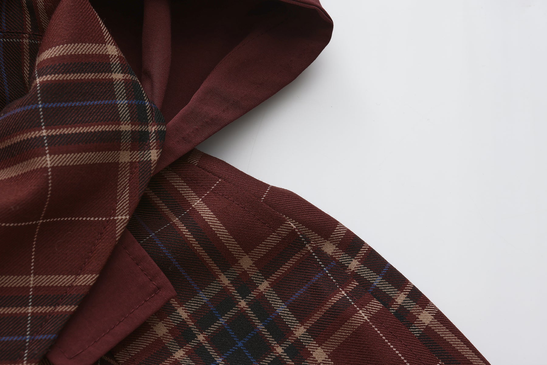 Detachable Hood Trench Jacket