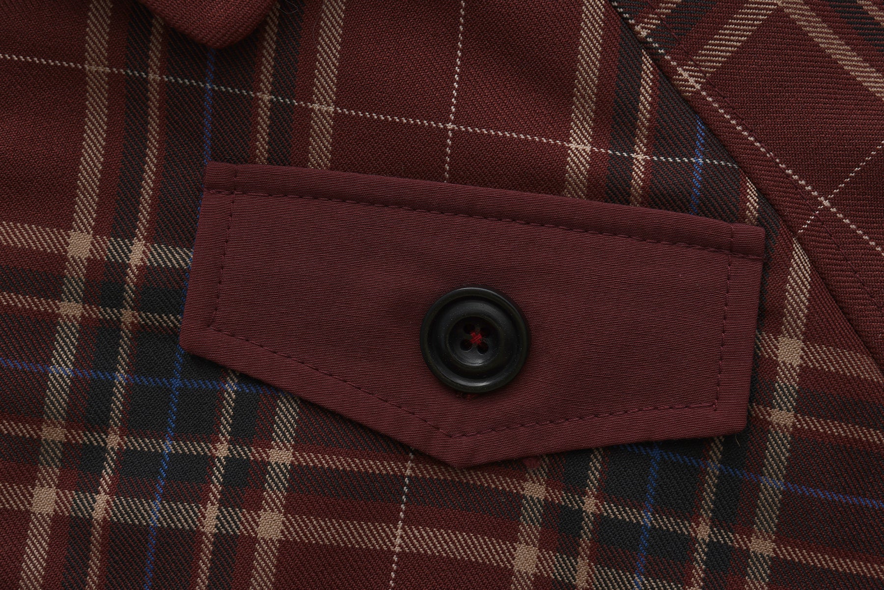 Detachable Hood Trench Jacket