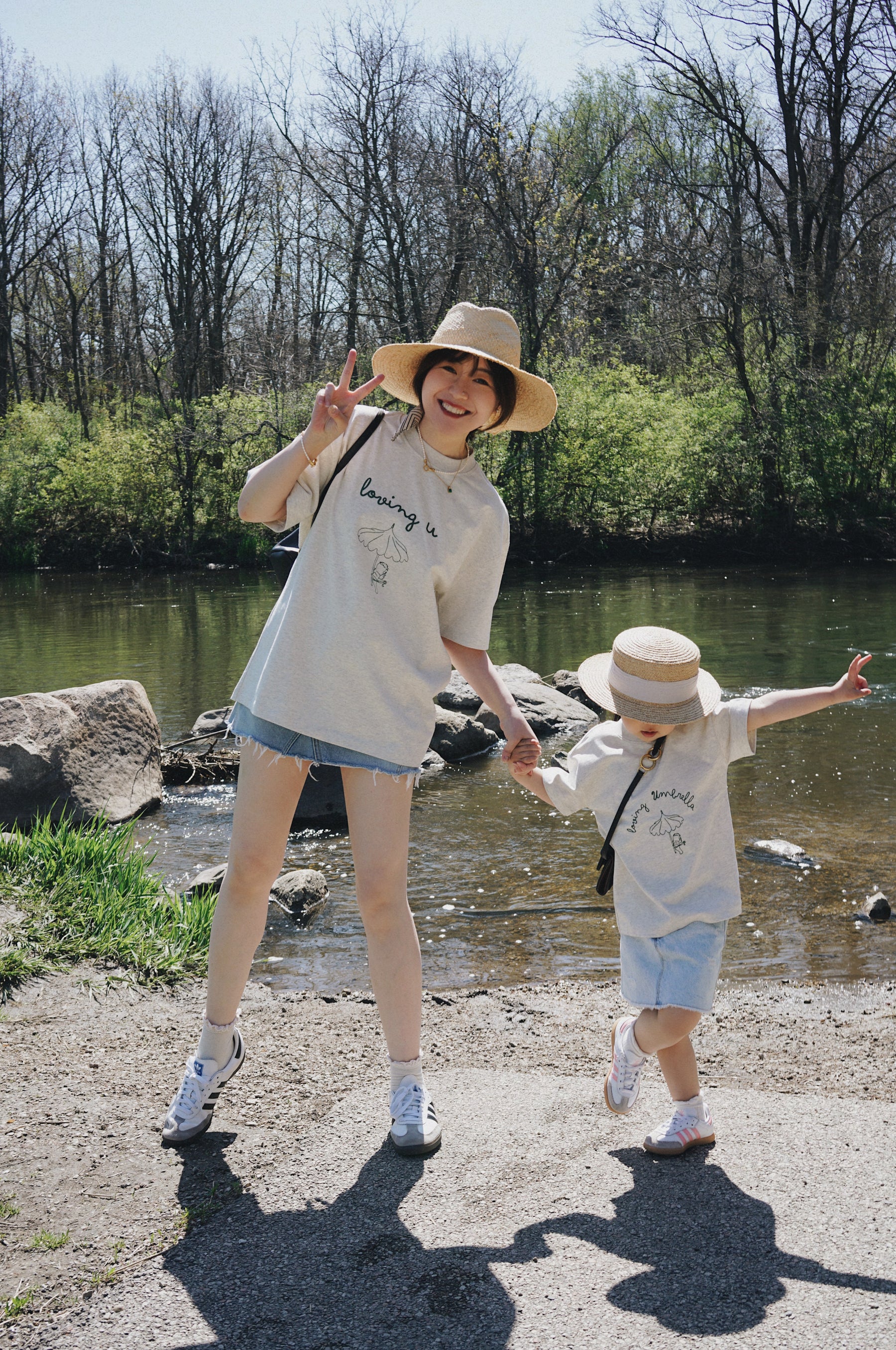 THEONE Loving U Embroidery Jersey Set