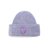 ICON 3Moji 二合一針織帽_紫色