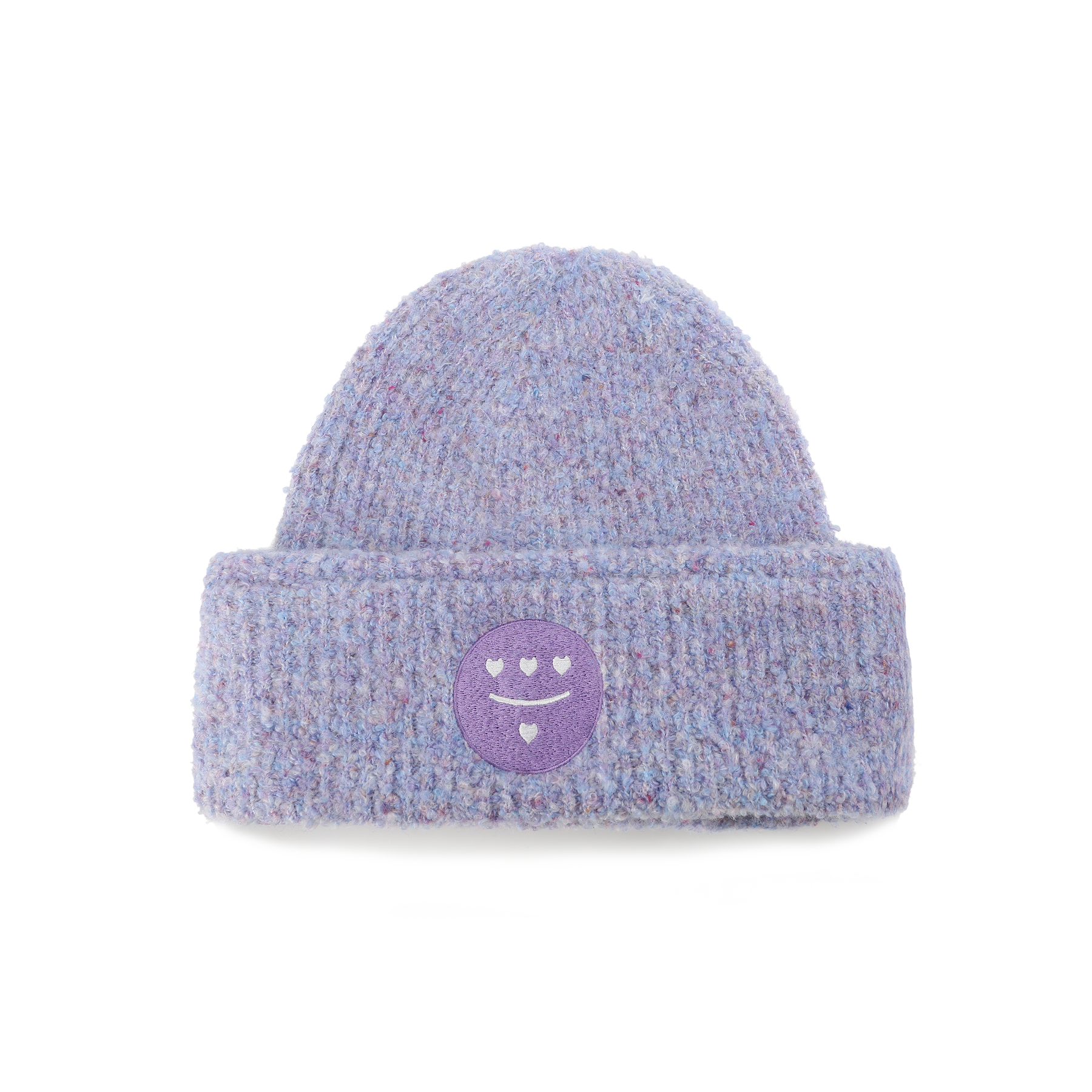 ICON 3Moji 2 in 1 Knit Hat_Purple