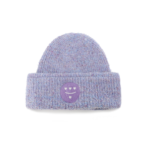 ICON 3Moji 2 in 1 Knit Hat_Purple
