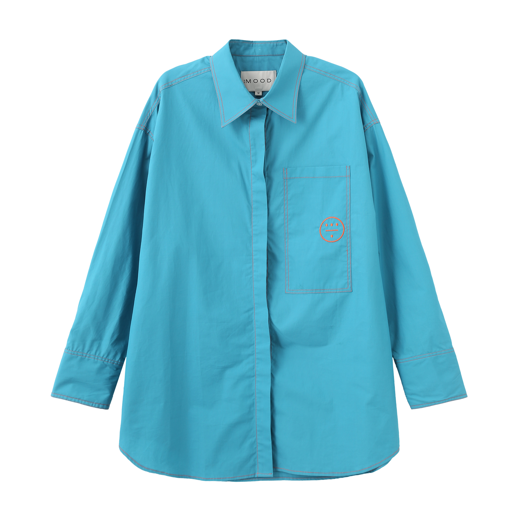 ICON Banded Shirt _ Blue