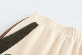 ICON Color Block Sweatpant- Ivory