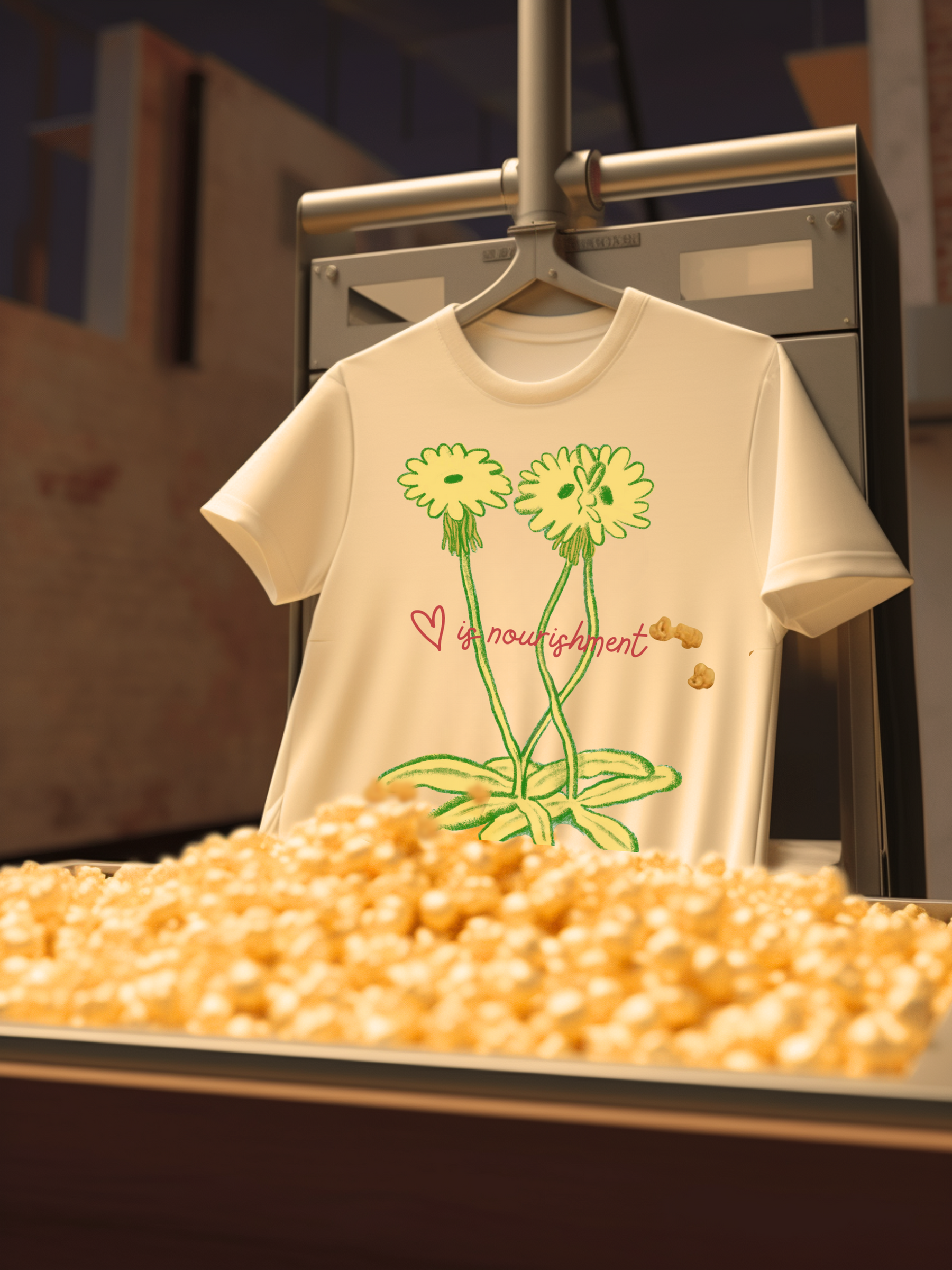 Daisy Oversized T-shirt   x Ellen He