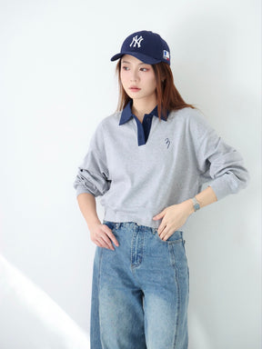 x ninido Logo-embroidered Cotton-jersey Polo Shirt 2 Colors