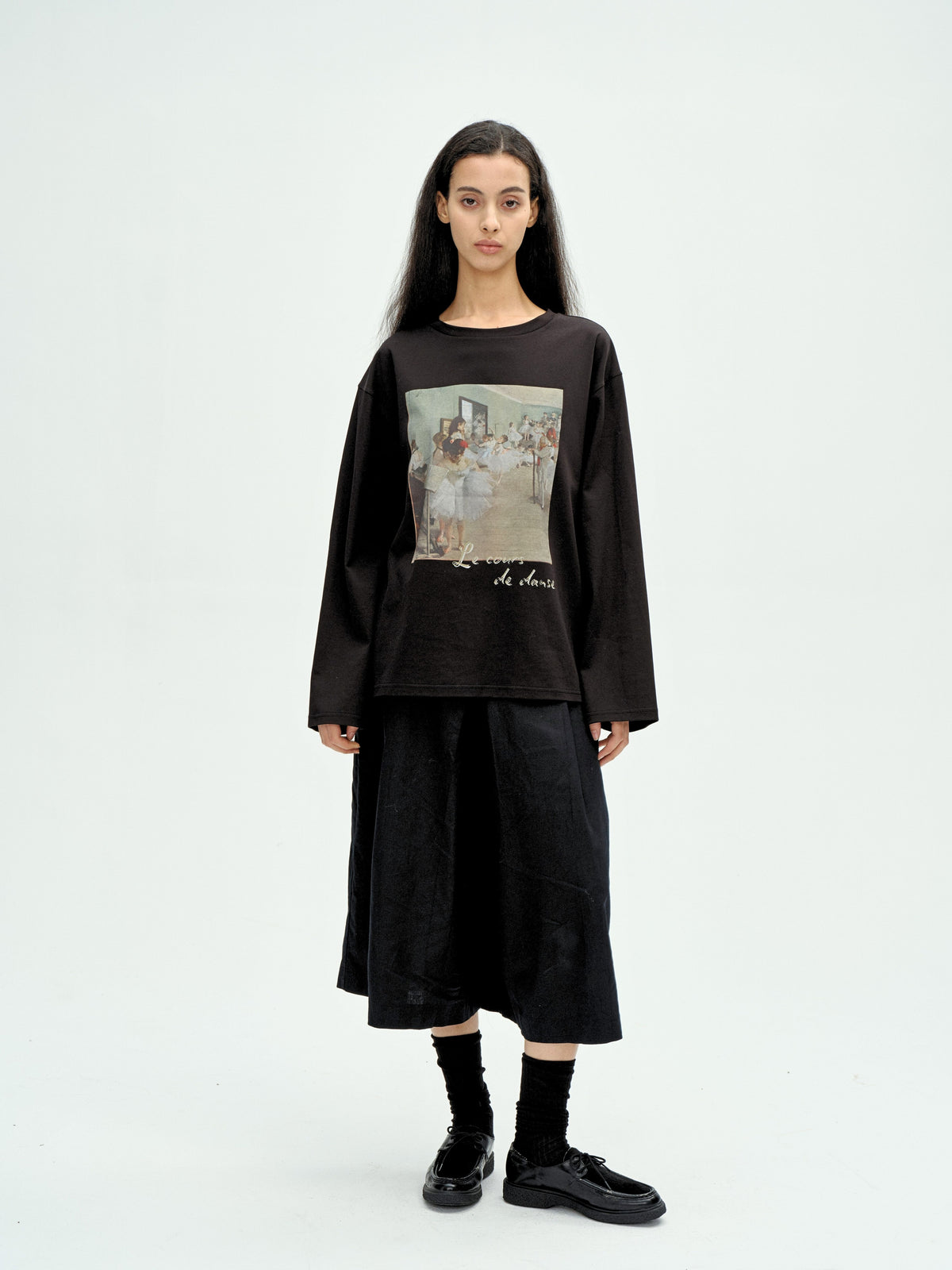 Morning Ballet Long-Sleeve T-shirt Black