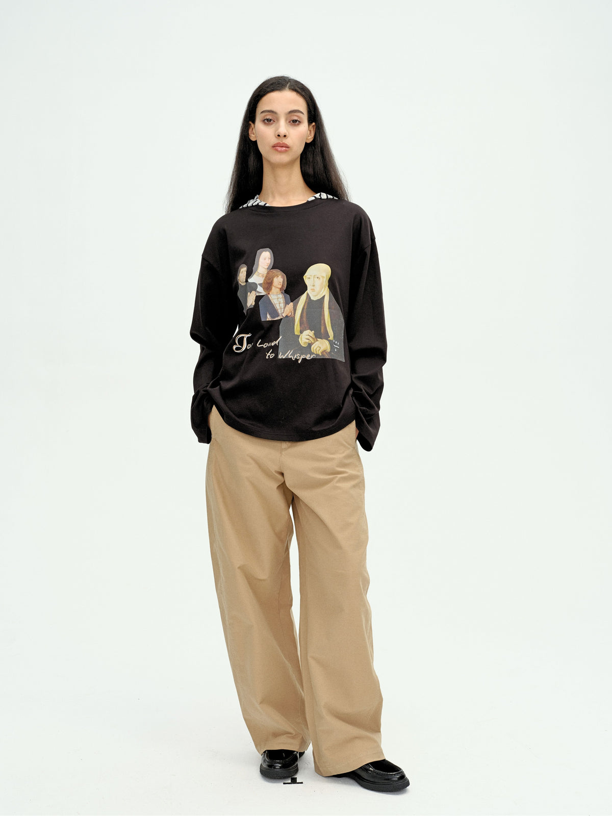 Forest Theater Long-Sleeve T-shirt Black