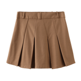 ICON Pleated Skirt - Brown