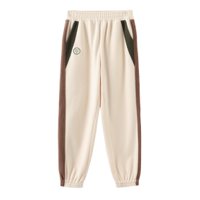 ICON 拼色運動褲 - 象牙色