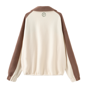 ICON Color Block Sweatshirt - Ivory