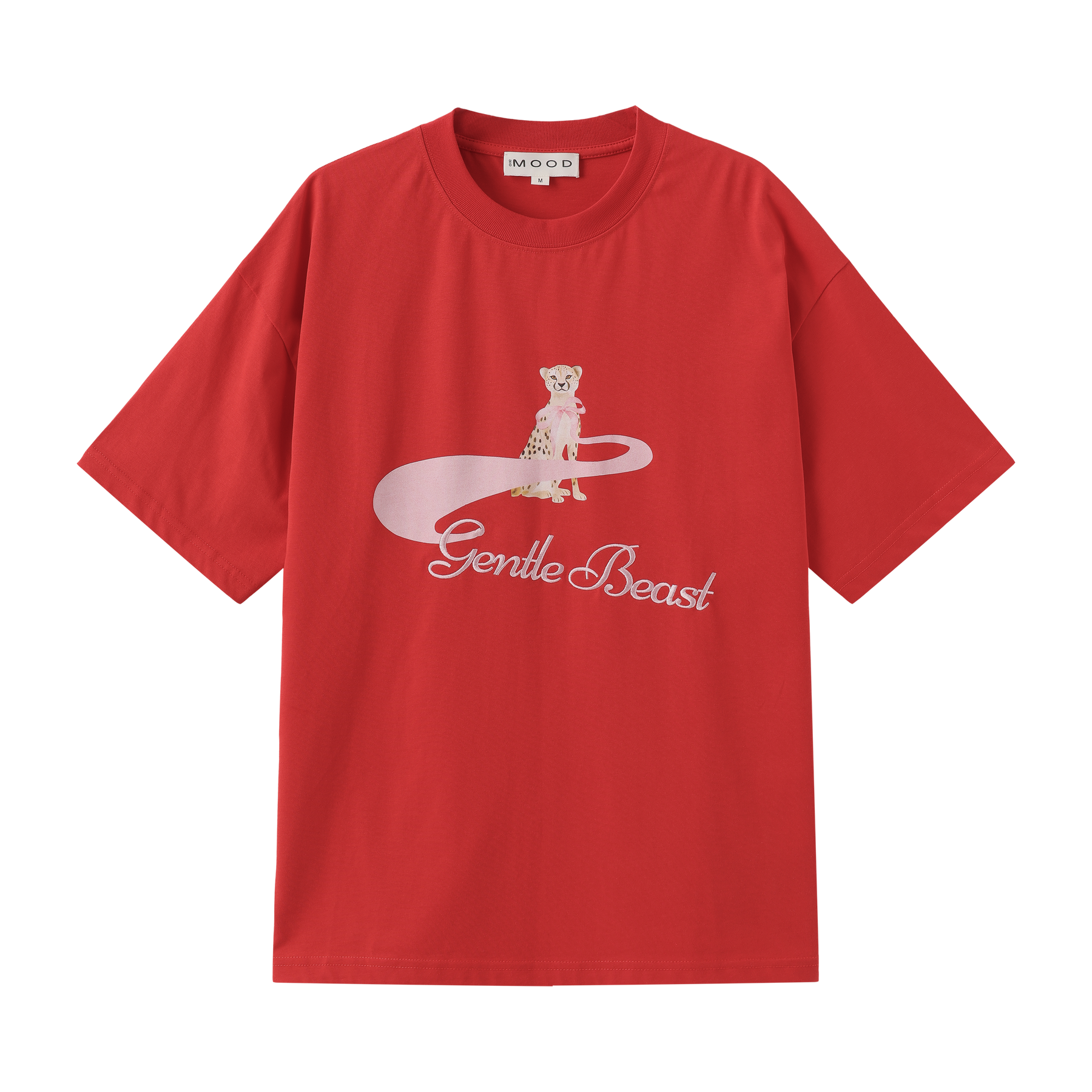 Gentle Beat Short Sleeve Tee - Red