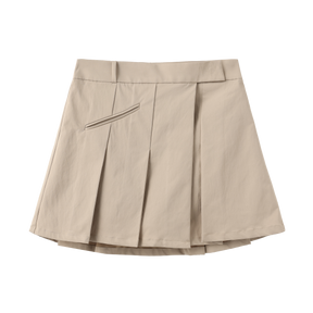 Pleated Mini Skirt