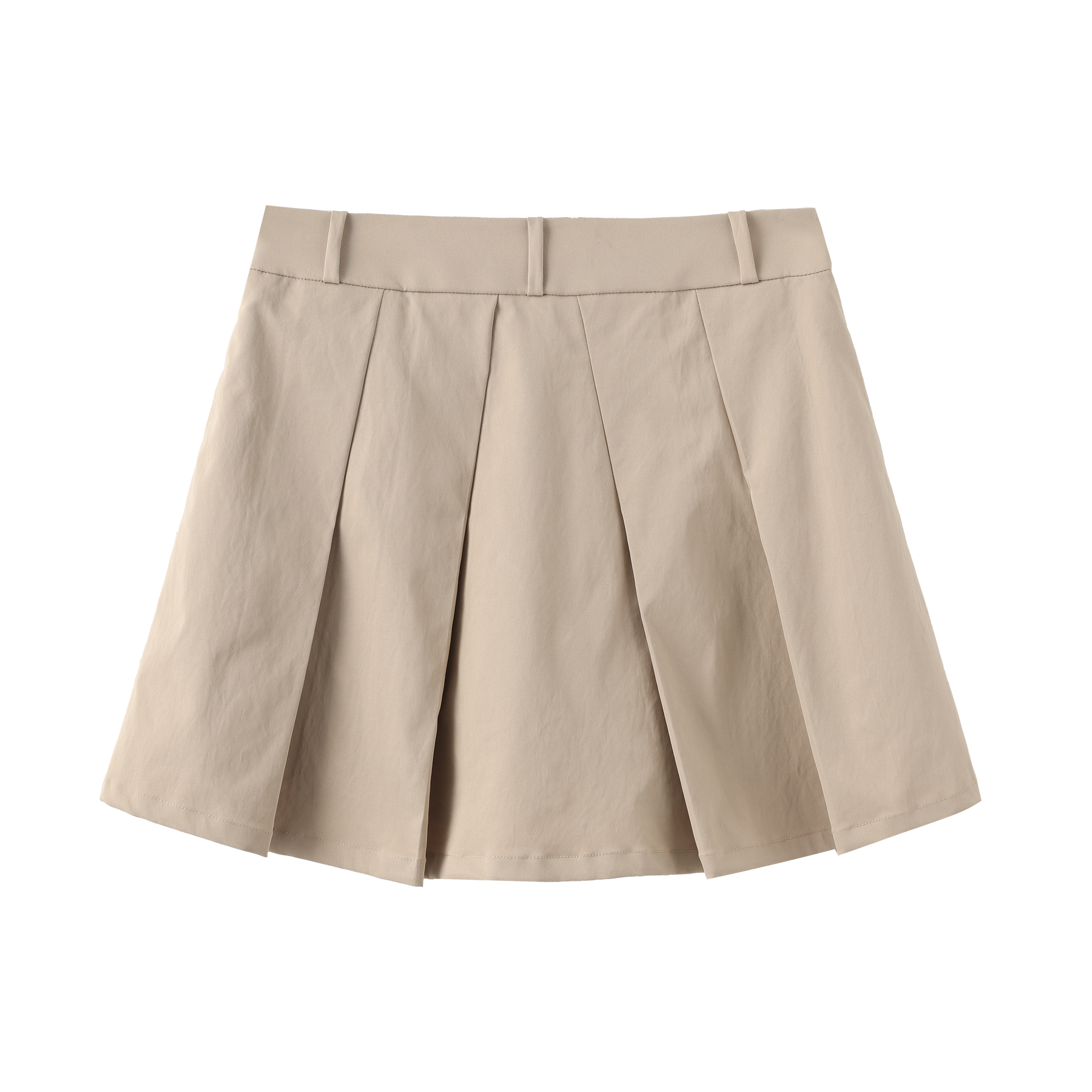 Pleated Mini Skirt