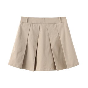 Pleated Mini Skirt