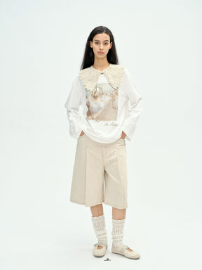 Morning Ballet Long-Sleeve T-shirt White