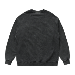Forest Tap Washed Sweatshirt Black