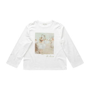 Morning Ballet Long-Sleeve T-shirt White