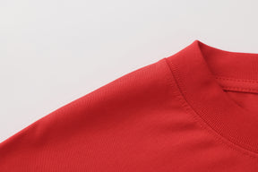 Gentle Beat Short Sleeve Tee - Red