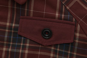 Detachable Hood Trench Jacket