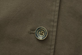 Appliqué Boxy Short Jacket Green