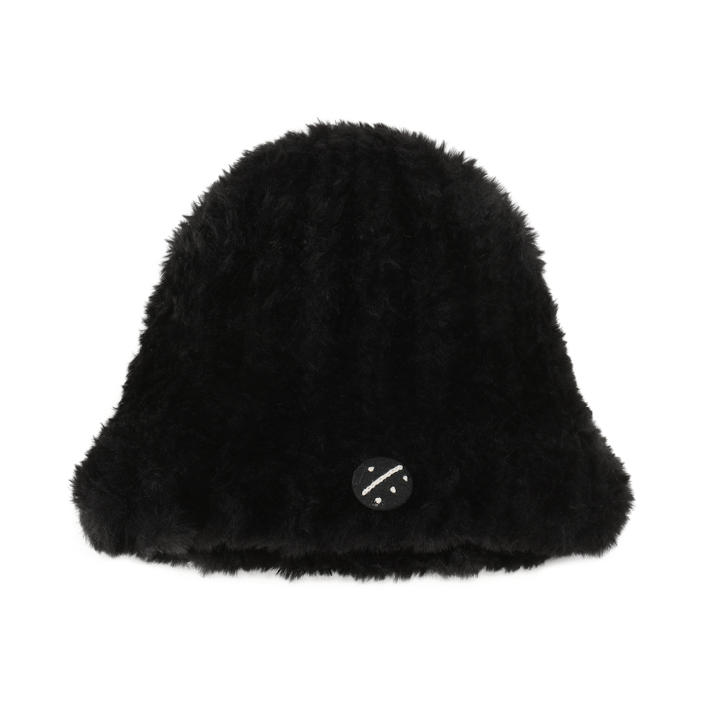 ICON 羊毛皮帽 - 黑色