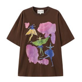 Colorful Bead T-shirt x Hannah Van Der Weide